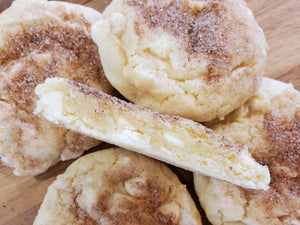 White Chocolate Snickerdoodle Cookie Dozen Let's Get Baked Artisan Desserts