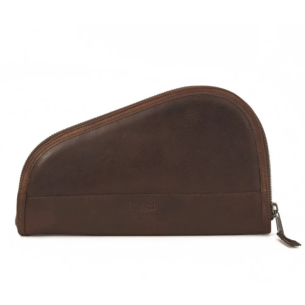 White Wing Leather Hunting Pistol Case Mission Mercantile Leather Goods