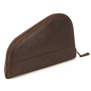 White Wing Leather Hunting Pistol Case Mission Mercantile Leather Goods