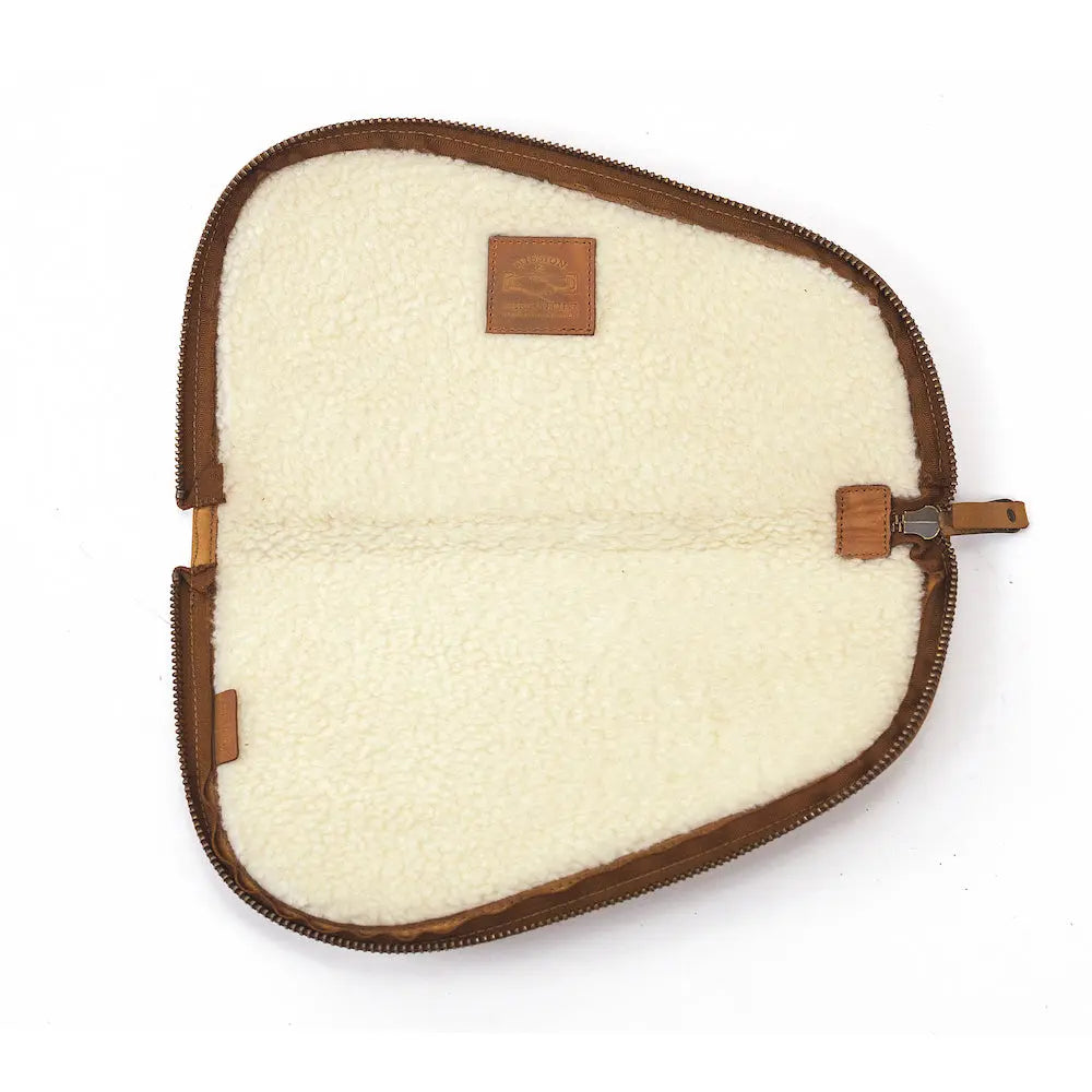 White Wing Leather Hunting Pistol Case Mission Mercantile Leather Goods