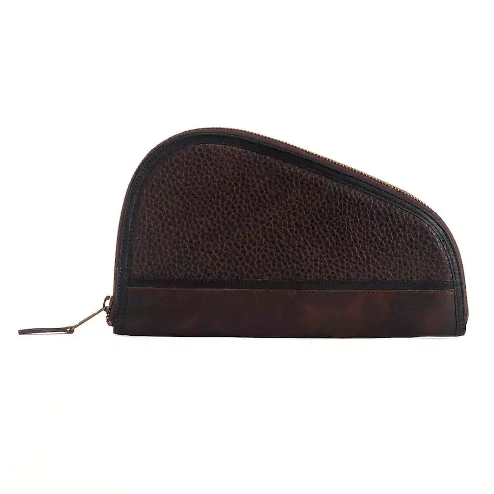 White Wing Leather Hunting Pistol Case Mission Mercantile Leather Goods