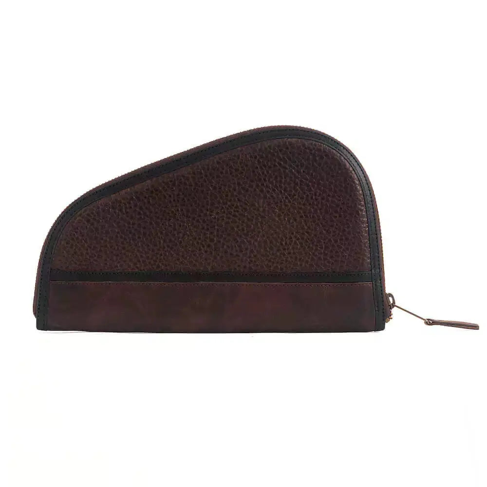 White Wing Leather Hunting Pistol Case Mission Mercantile Leather Goods