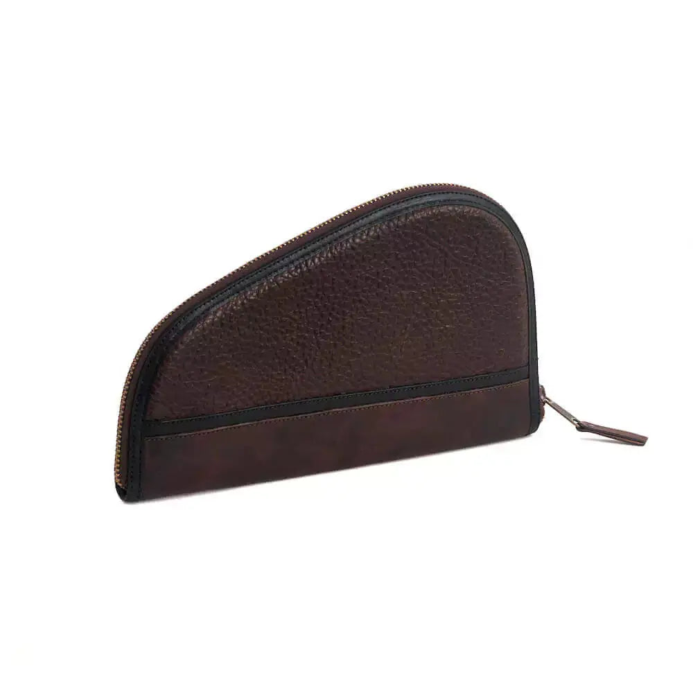 White Wing Leather Hunting Pistol Case Mission Mercantile Leather Goods