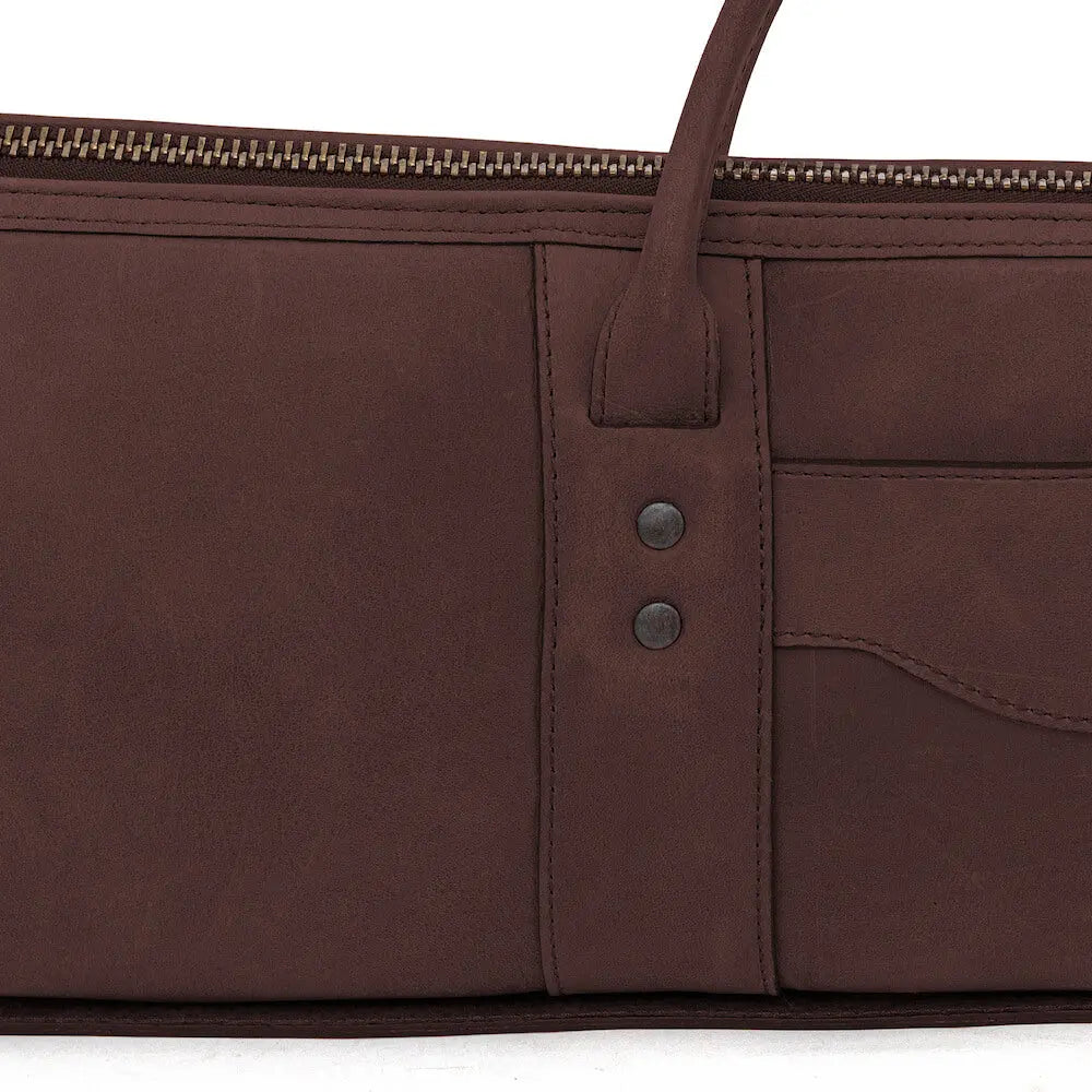 White Wing Leather Hunting Shotgun Case Mission Mercantile Leather Goods