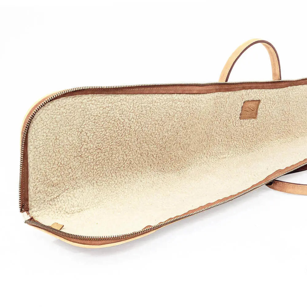 White Wing Leather Hunting Shotgun Case Mission Mercantile Leather Goods