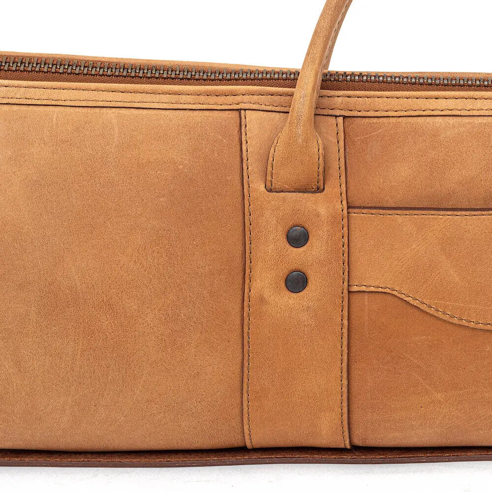 White Wing Leather Hunting Shotgun Case Mission Mercantile Leather Goods