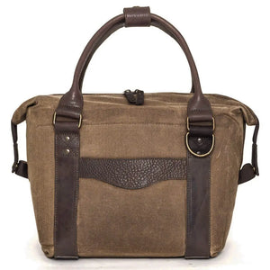 White Wing Waxed Canvas Cooler Mission Mercantile Leather Goods