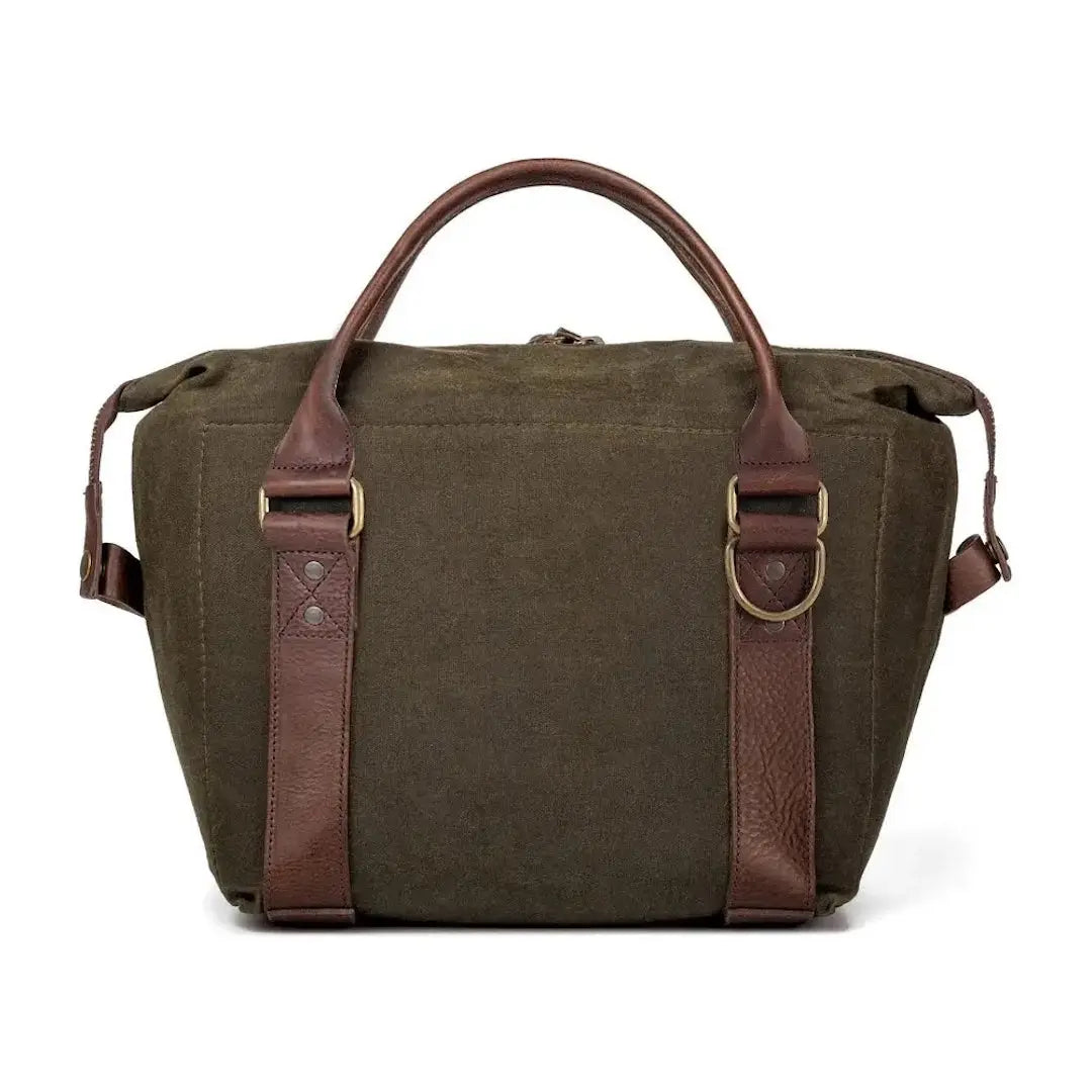 White Wing Waxed Canvas Cooler Mission Mercantile Leather Goods