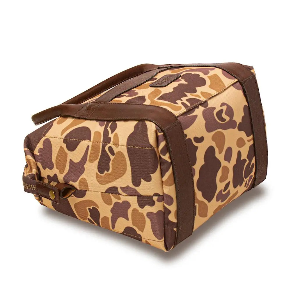 White Wing Waxed Canvas Cooler Mission Mercantile Leather Goods