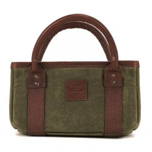 White Wing Waxed Canvas Hunting Four Box Shell Carrier Mission Mercantile Leather Goods