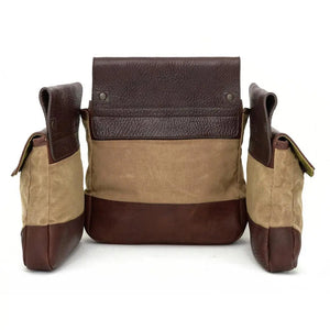 White Wing Waxed Canvas Hunting Heritage Bird Bag Set Mission Mercantile Leather Goods