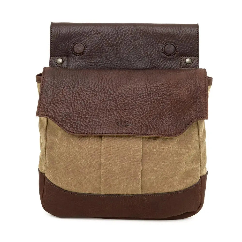 White Wing Waxed Canvas Hunting Heritage Bird Bag Set Mission Mercantile Leather Goods