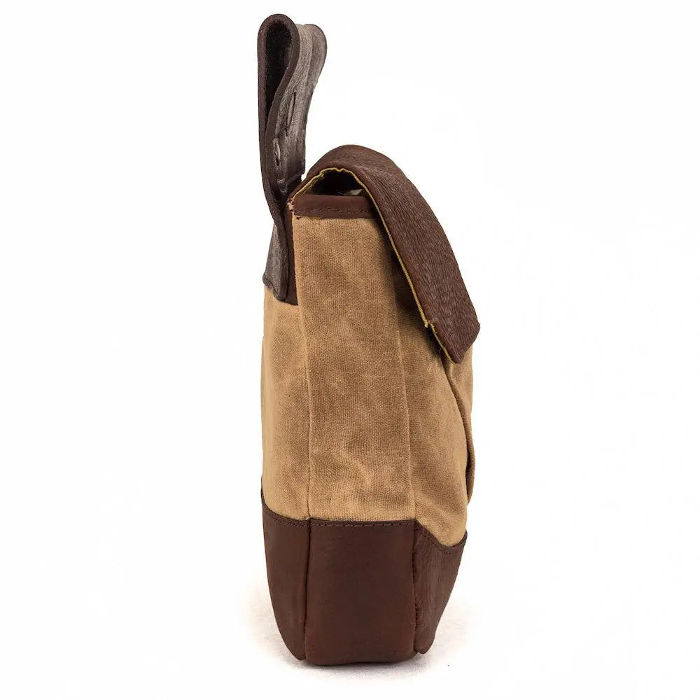 White Wing Waxed Canvas Hunting Heritage Bird Bag Set Mission Mercantile Leather Goods