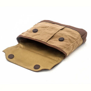 White Wing Waxed Canvas Hunting Heritage Bird Bag Set Mission Mercantile Leather Goods