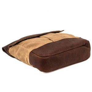 White Wing Waxed Canvas Hunting Heritage Bird Bag Set Mission Mercantile Leather Goods