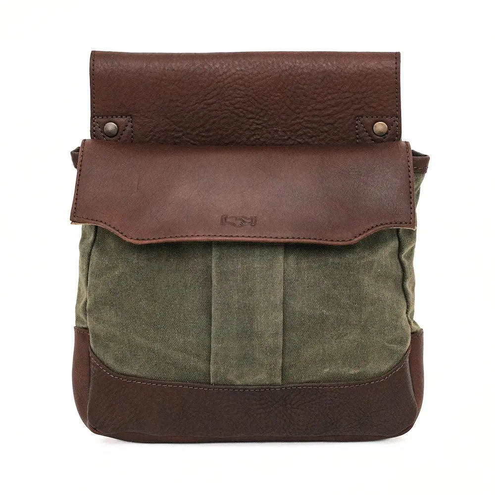 White Wing Waxed Canvas Hunting Heritage Bird Bag Set Mission Mercantile Leather Goods