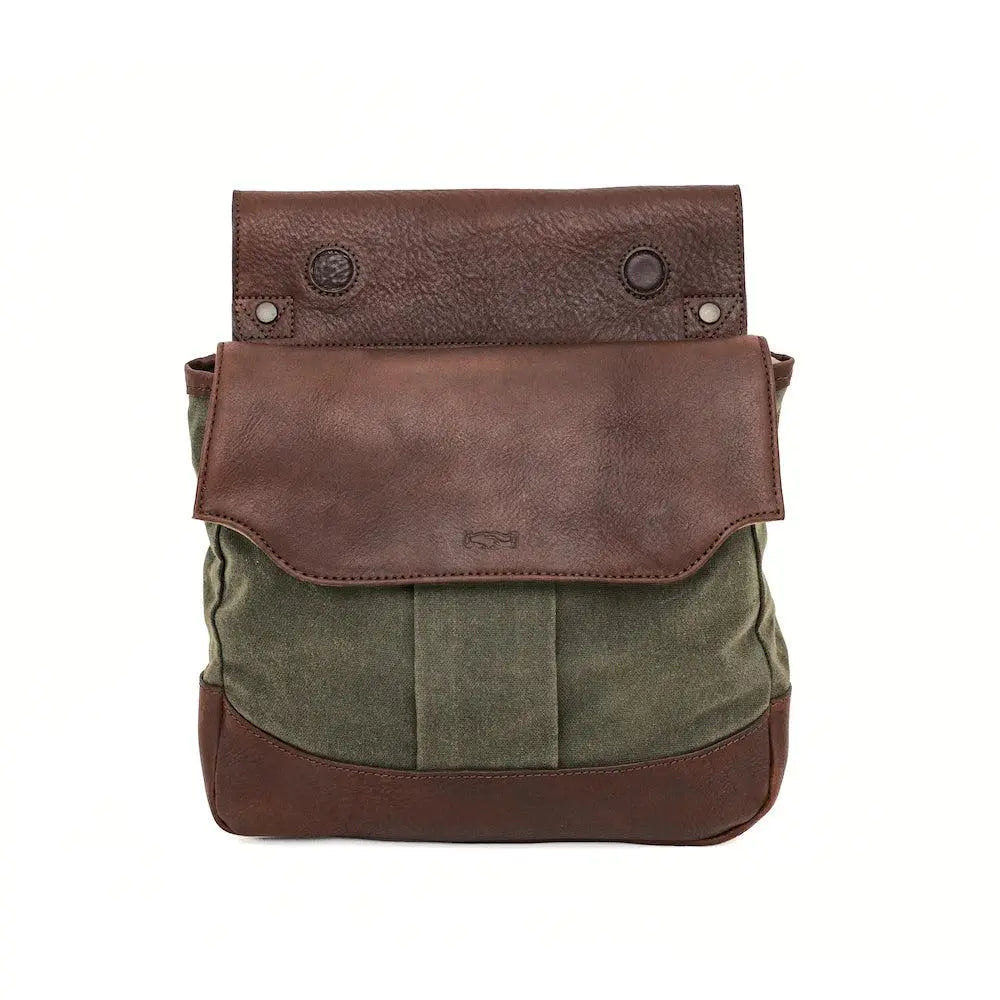 White Wing Waxed Canvas Hunting Heritage Bird Bag Set Mission Mercantile Leather Goods
