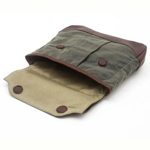 White Wing Waxed Canvas Hunting Heritage Bird Bag Set Mission Mercantile Leather Goods
