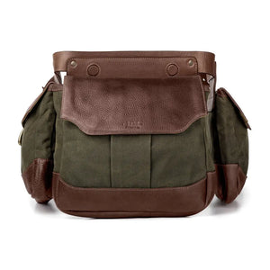 White Wing Waxed Canvas Hunting Heritage Bird Bag Trio by Mission Mercantile Leather Goods, handmade leather goods detail photo 27