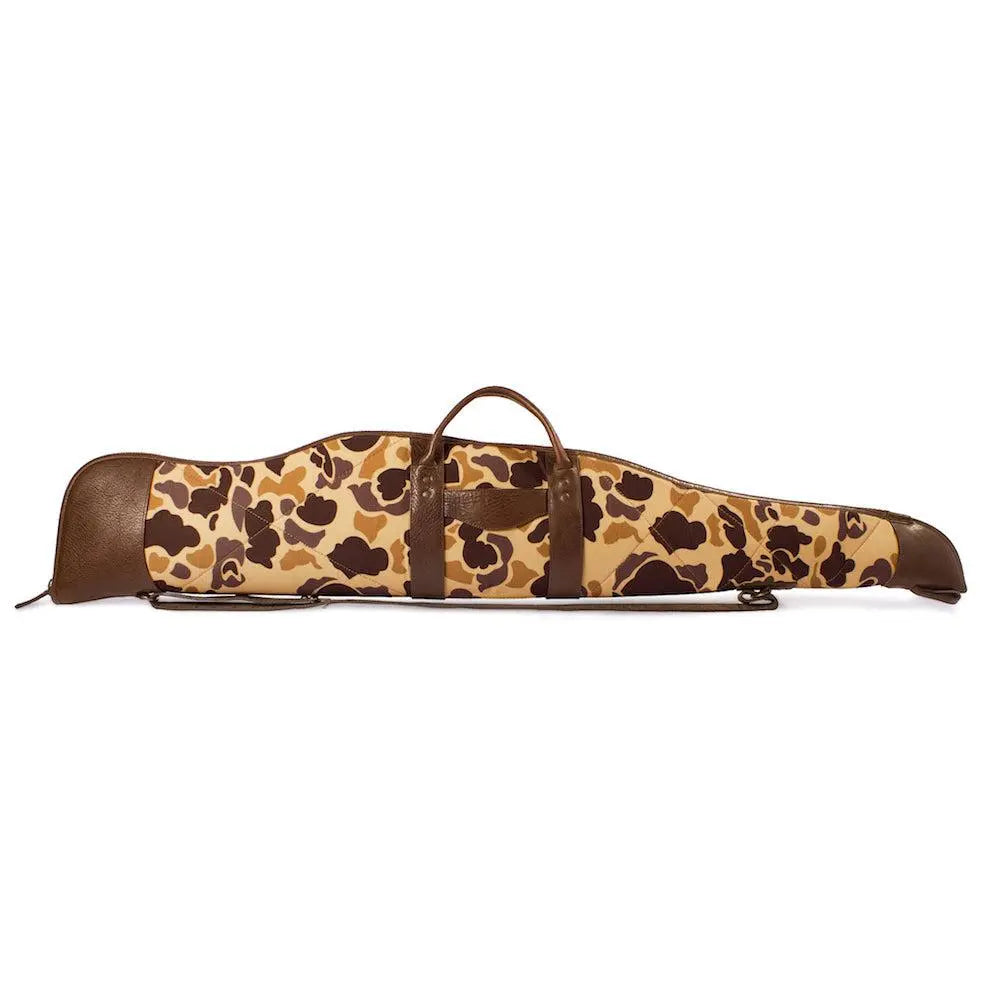 White Wing Waxed Canvas Hunting Rifle Case Mission Mercantile Leather Goods