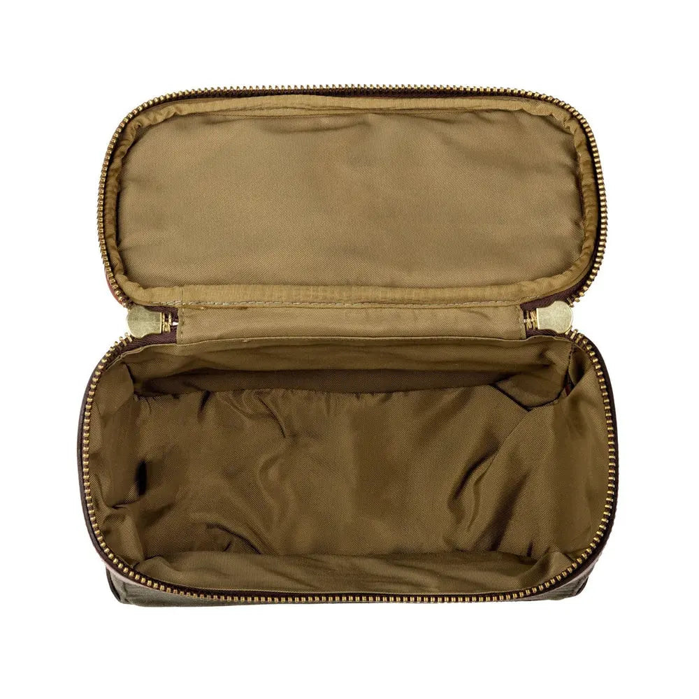 White Wing Waxed Canvas Hunting Shell Bag by Mission Mercantile Leather Goods, handmade leather goods detail photo 16