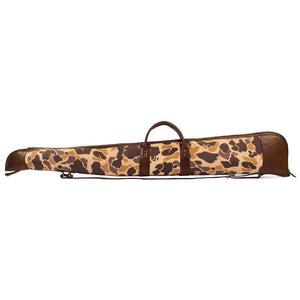 White Wing Waxed Canvas Hunting Shotgun Case by Mission Mercantile Leather Goods, handmade leather goods detail photo 17