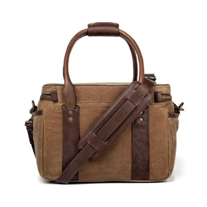 White Wing Waxed Canvas Scout Cooler Mission Mercantile Leather Goods