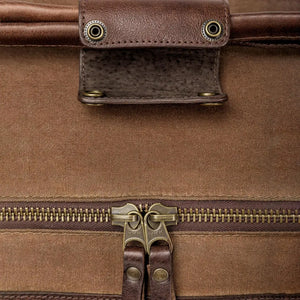 White Wing Waxed Canvas Scout Cooler Mission Mercantile Leather Goods