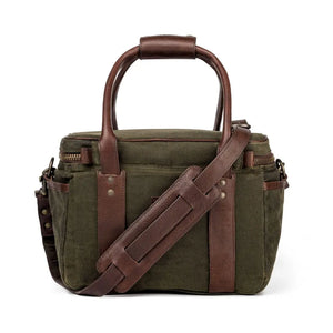 White Wing Waxed Canvas Scout Cooler Mission Mercantile Leather Goods
