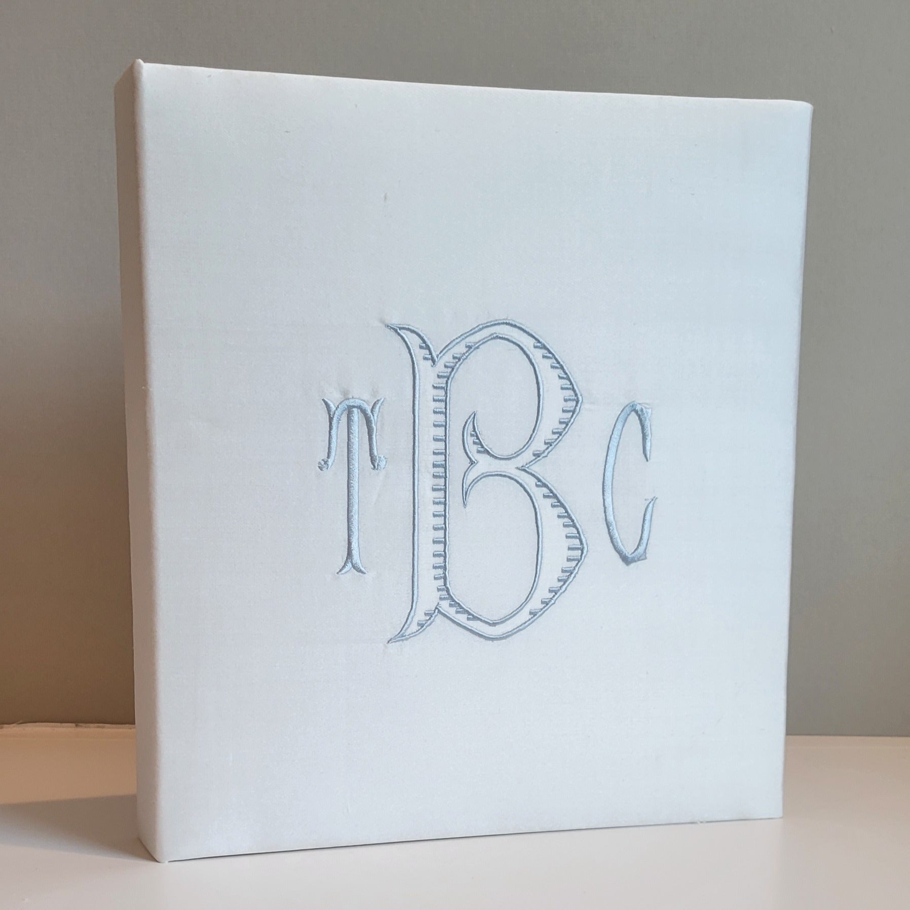 Baby Memory Book - White Silk (w/o Bow) by AP Creations in Tuscaloosa, paper gift detail photo 2