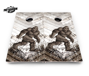 Bigfoot Whitewash Cornhole Boards - Pro Solution Lite Series Cornhole Solutions