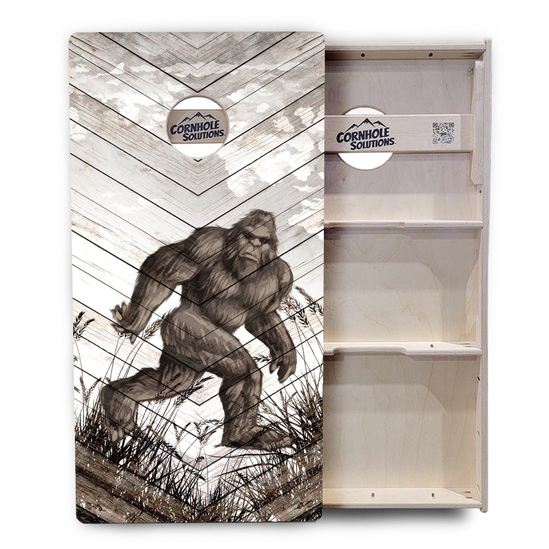 Bigfoot Whitewash Cornhole Boards – Tournament Series