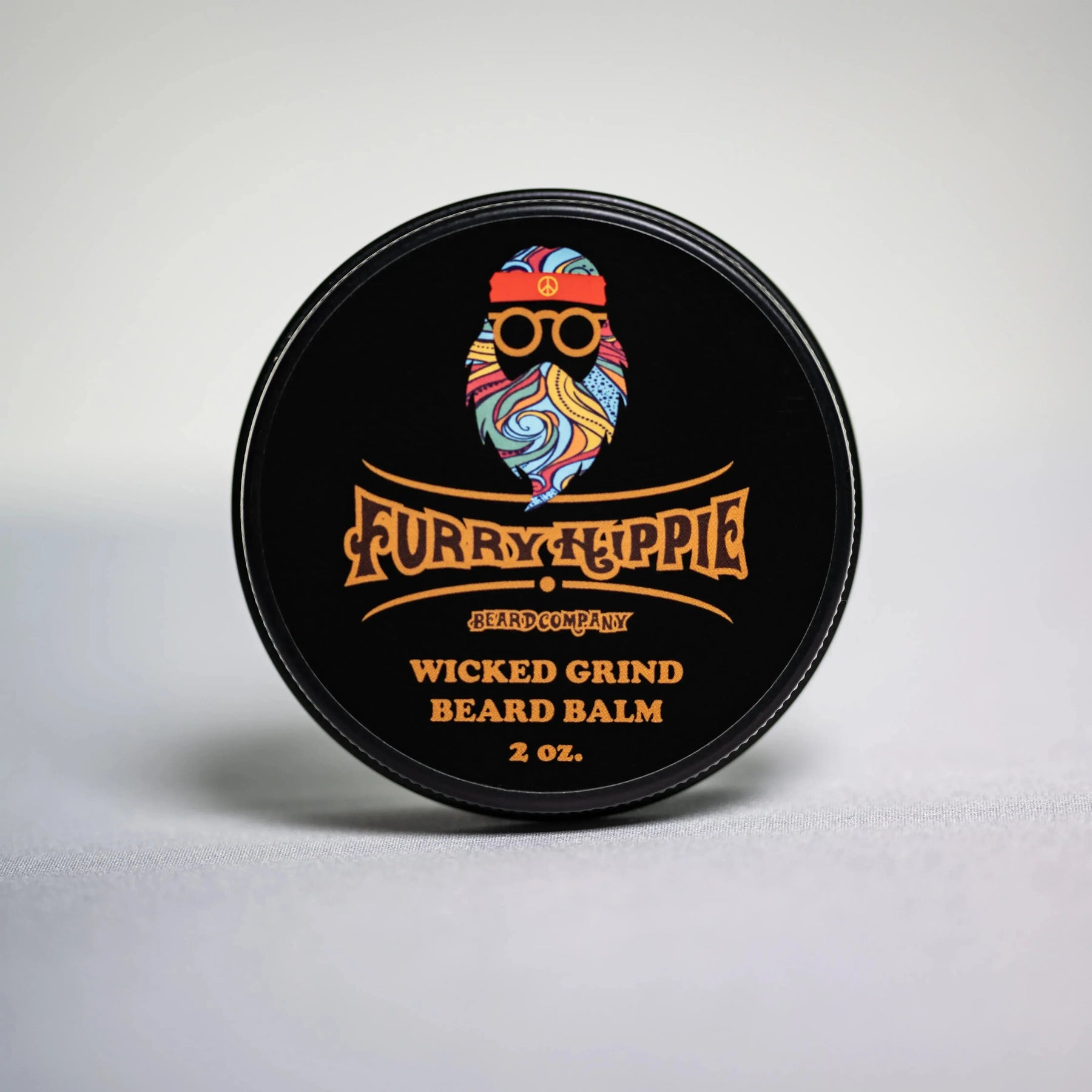 Wicked Grind beard balm by Furry Hippie Beard Company