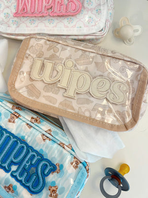 Wipes Pouch - Clear Coat Bag KenzKustomz