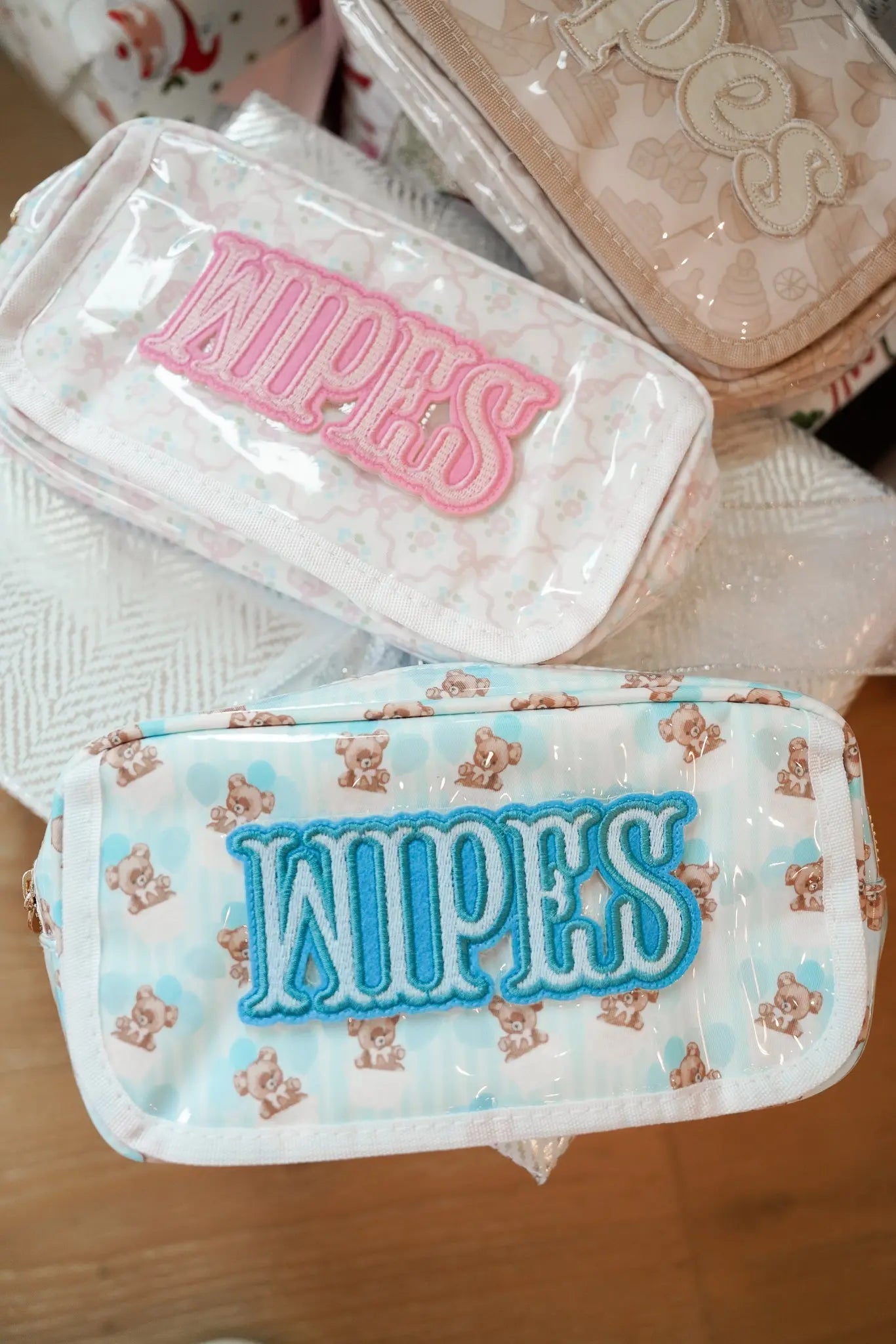 Wipes Pouch - Clear Coat Bag KenzKustomz