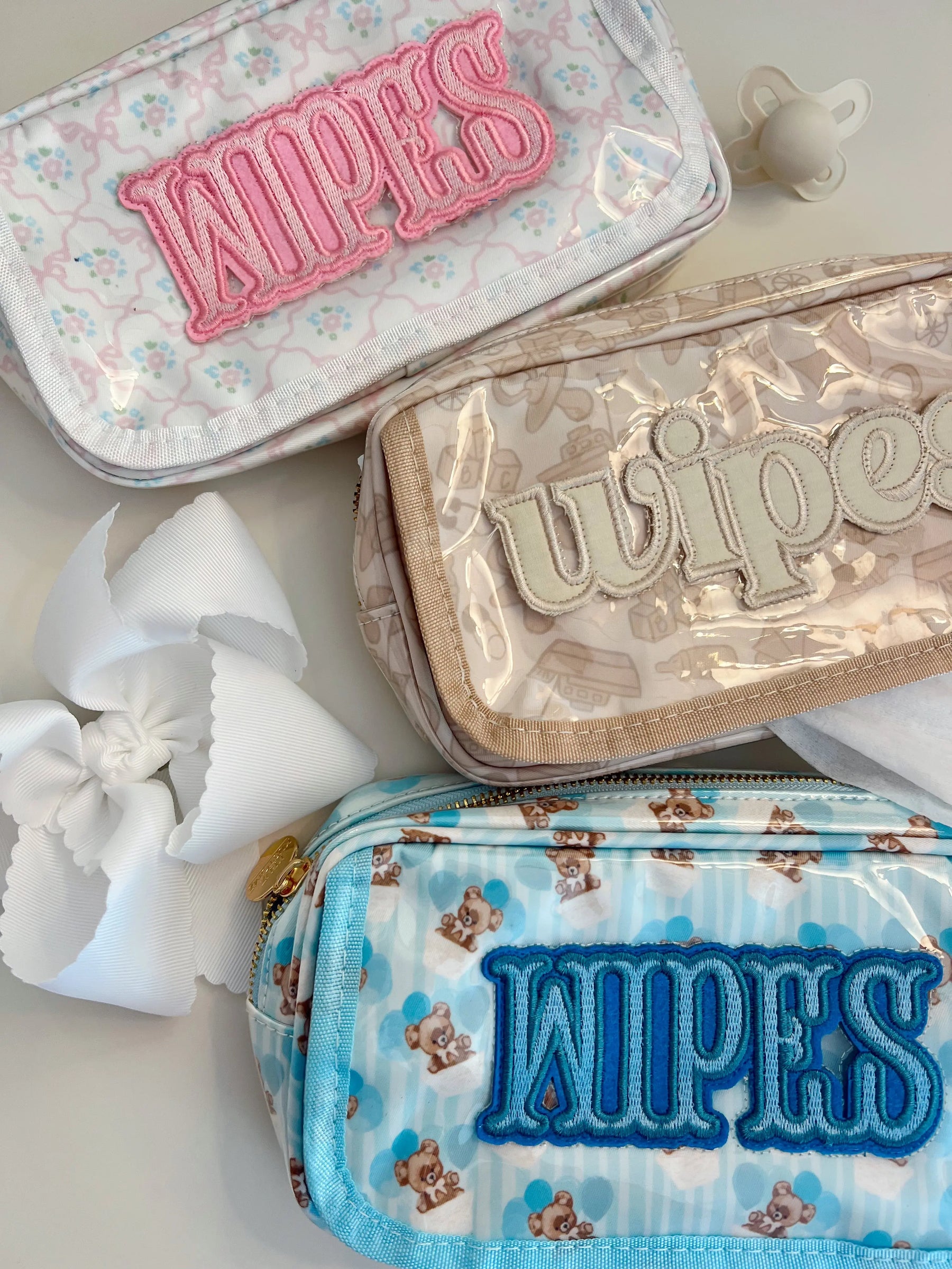 Wipes Pouch - Clear Coat Bag KenzKustomz