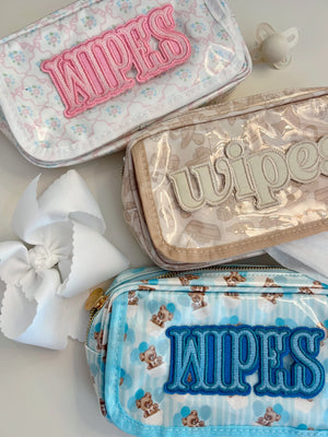 Wipes Pouch - Clear Coat Bag KenzKustomz