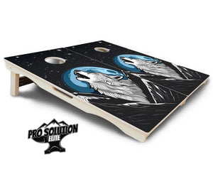 Wolf Howling Cornhole Boards - Pro Solution Elite Series Cornhole Solutions