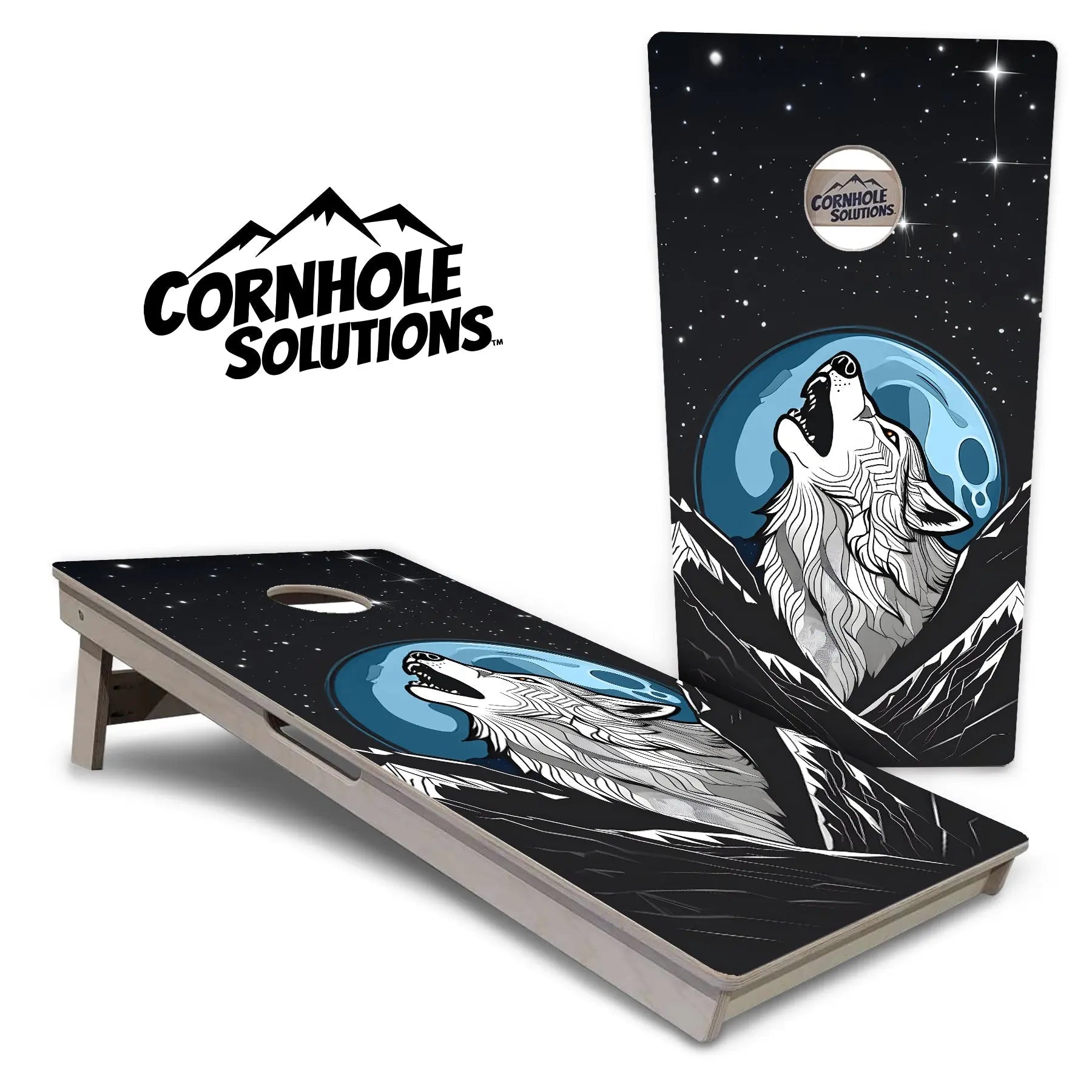 Wolf Howling Cornhole Boards - Professional Tournament Series Cornhole Solutions