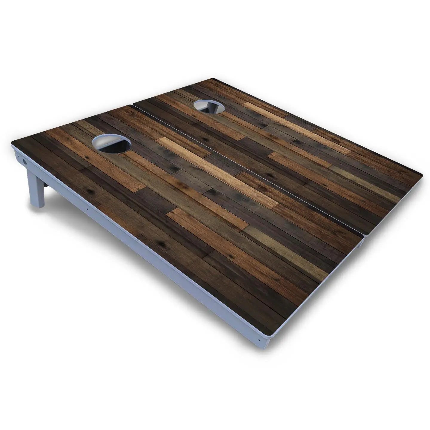 Wood Panels Cornhole Boards - All Weather Series by Cornhole Solutions, custom cornhole board detail photo 4