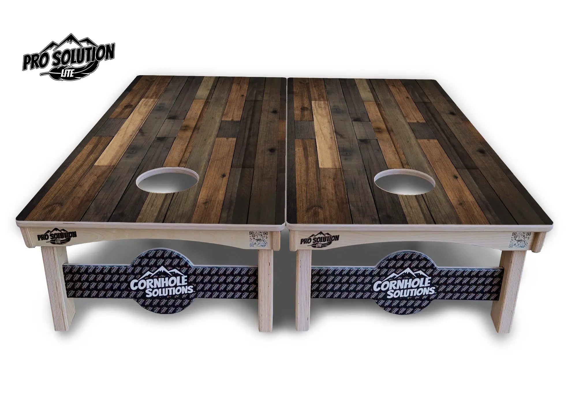 Wood Panels Cornhole Boards - Pro Solution Lite Series by Cornhole Solutions, custom cornhole board detail photo 2