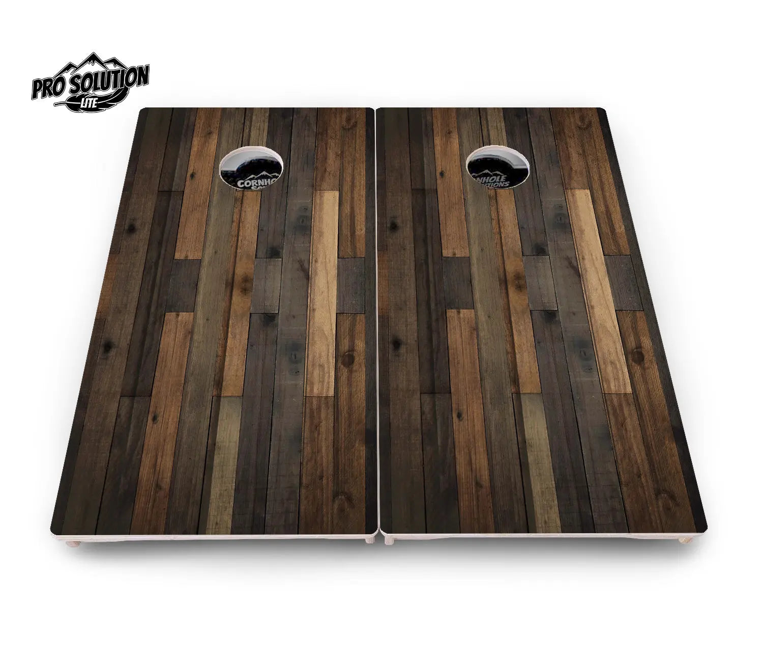 Wood Panels Cornhole Boards - Pro Solution Lite Series by Cornhole Solutions, custom cornhole board detail photo 3