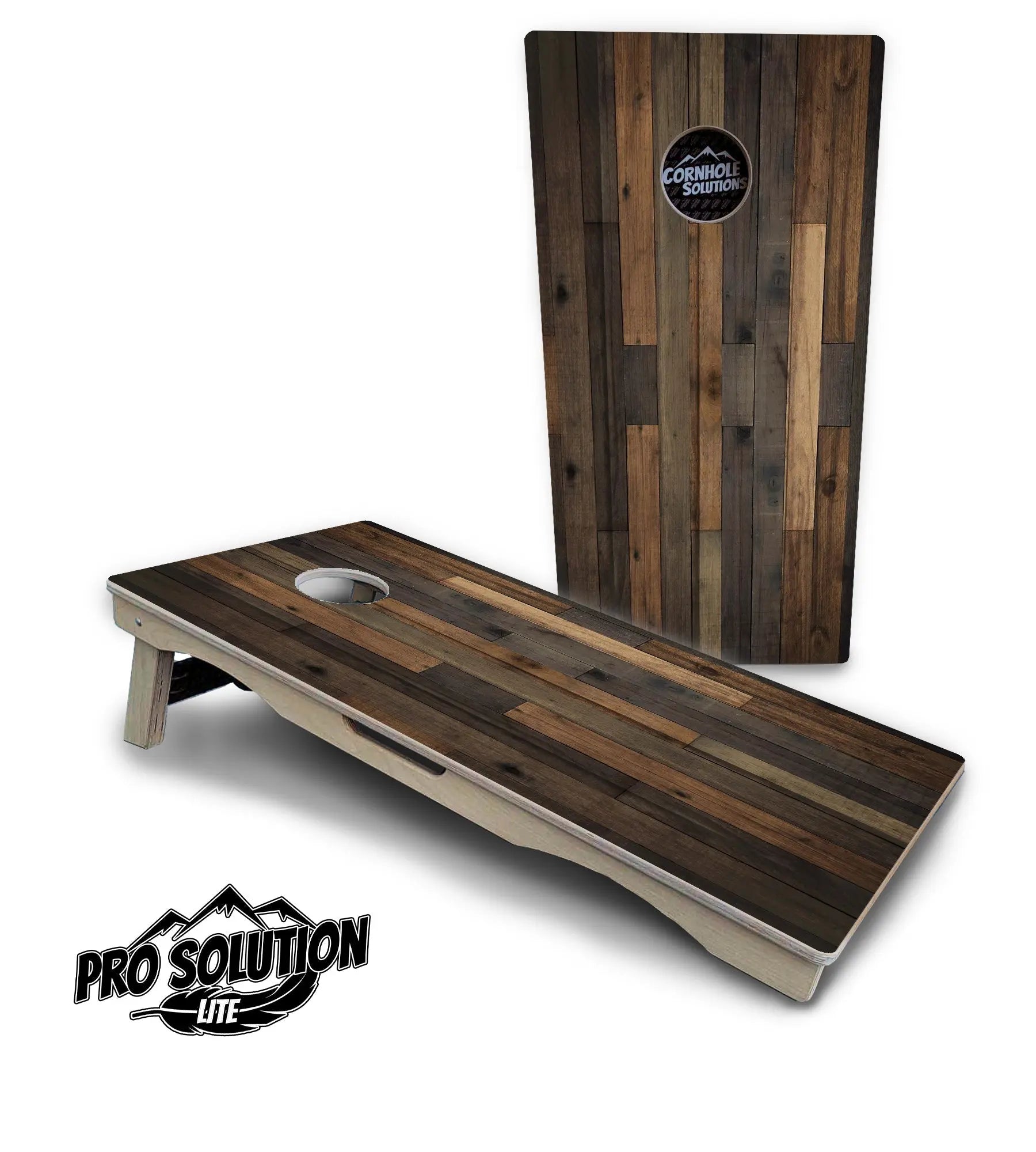 Wood Panels Cornhole Boards - Pro Solution Lite Series by Cornhole Solutions, custom cornhole board detail photo 5