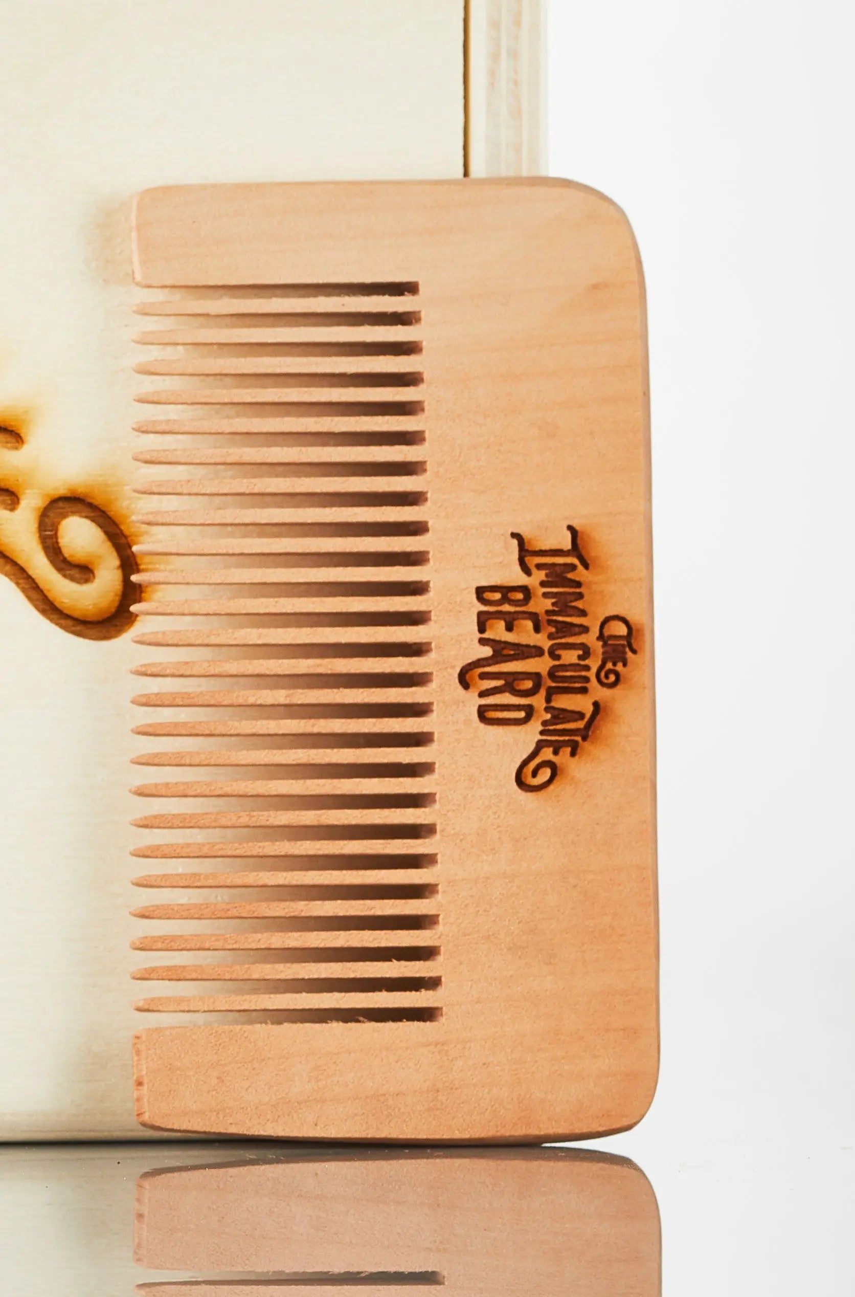 Wooden Beard Comb The Immaculate Beard
