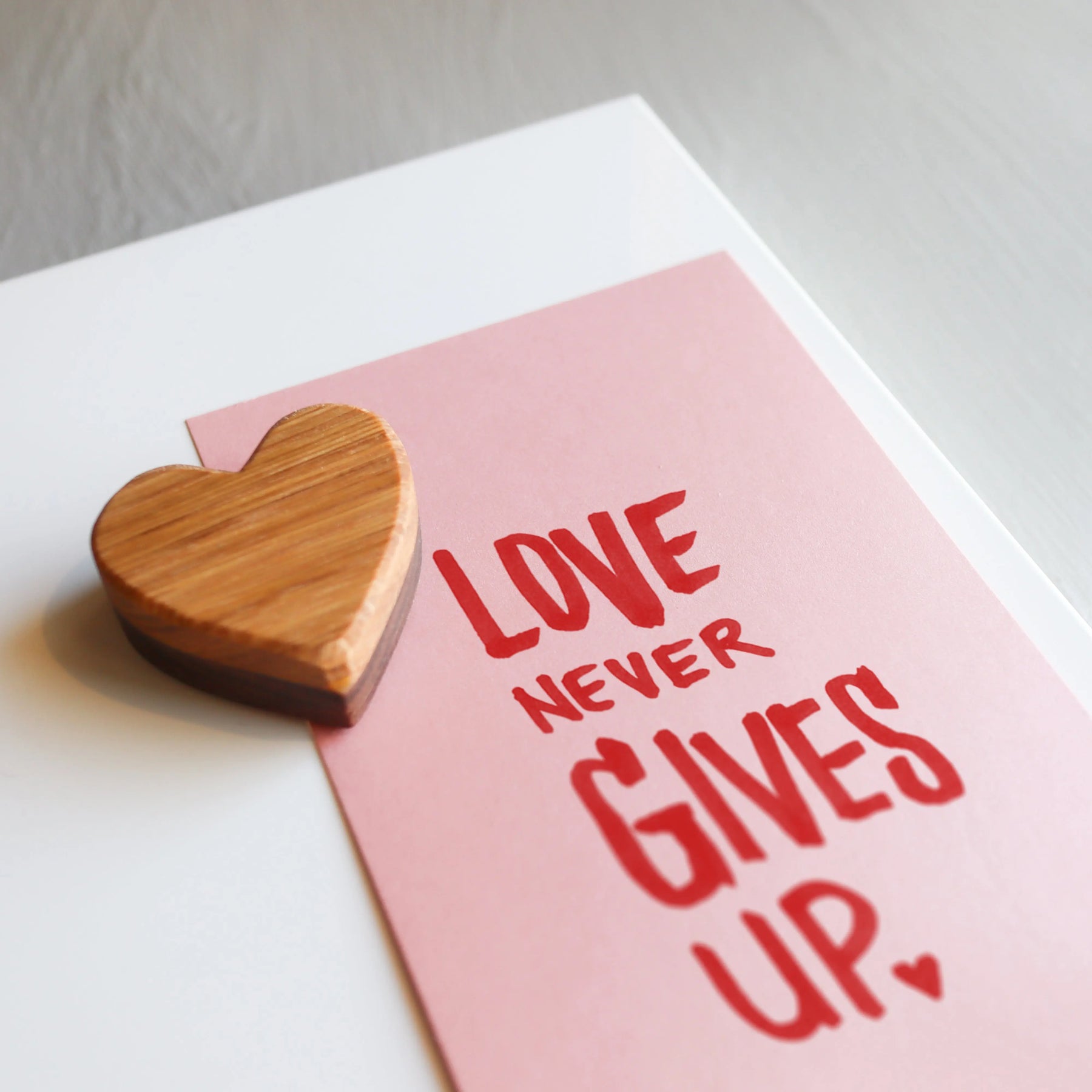 Wooden Heart Magnets Dennehey Design Co.
