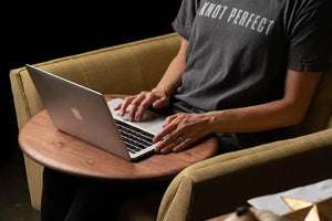 Wooden Lap Desk in Walnut by Alabama Sawyer, lap desks detail photo 4