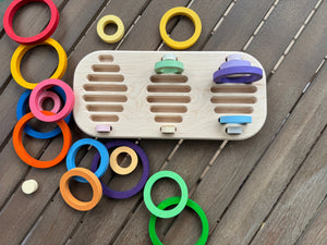Wooden Tray for Nest Rings Maple Play