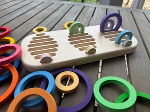 Wooden Tray for Nest Rings Maple Play
