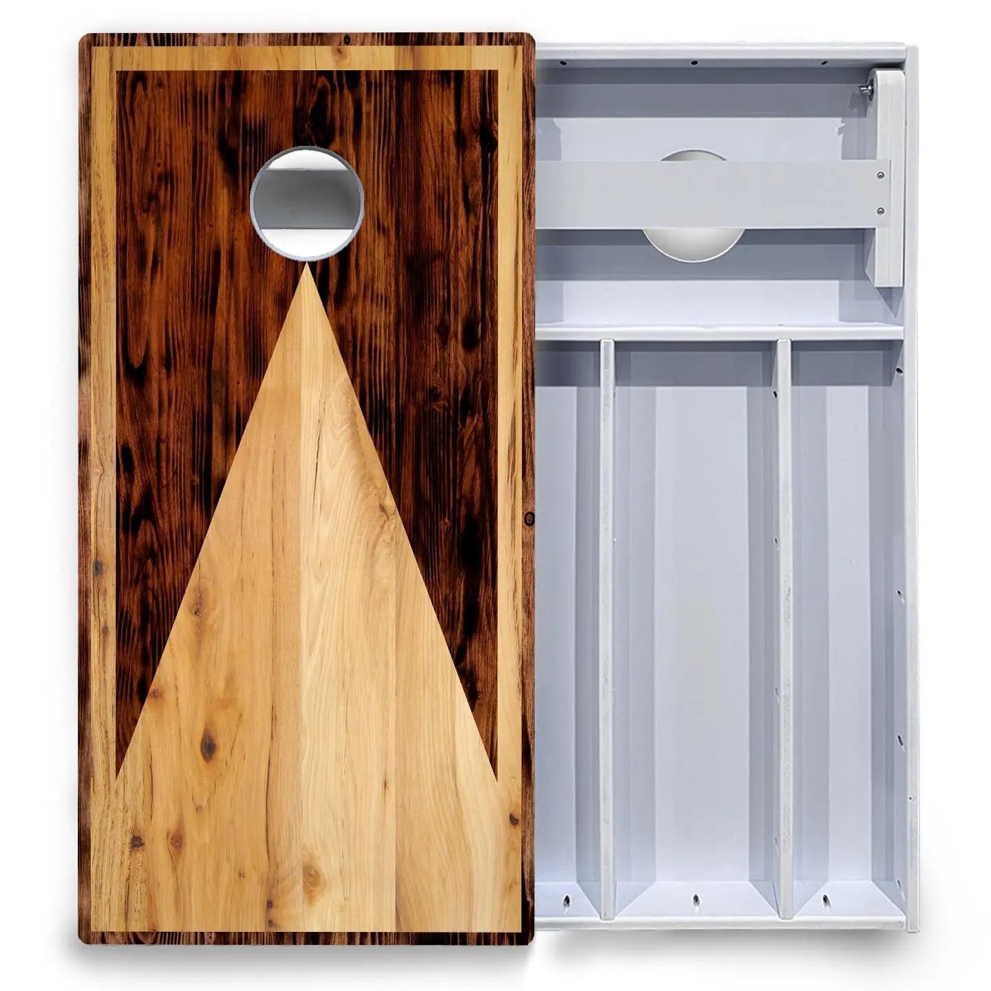 Wooden Triangle Cornhole Boards - All Weather Series