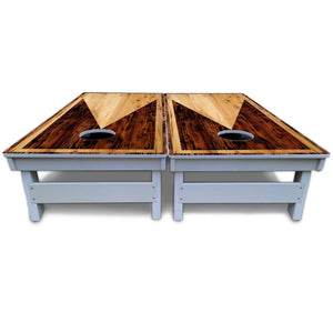Wooden Triangle Cornhole Boards - All Weather Series